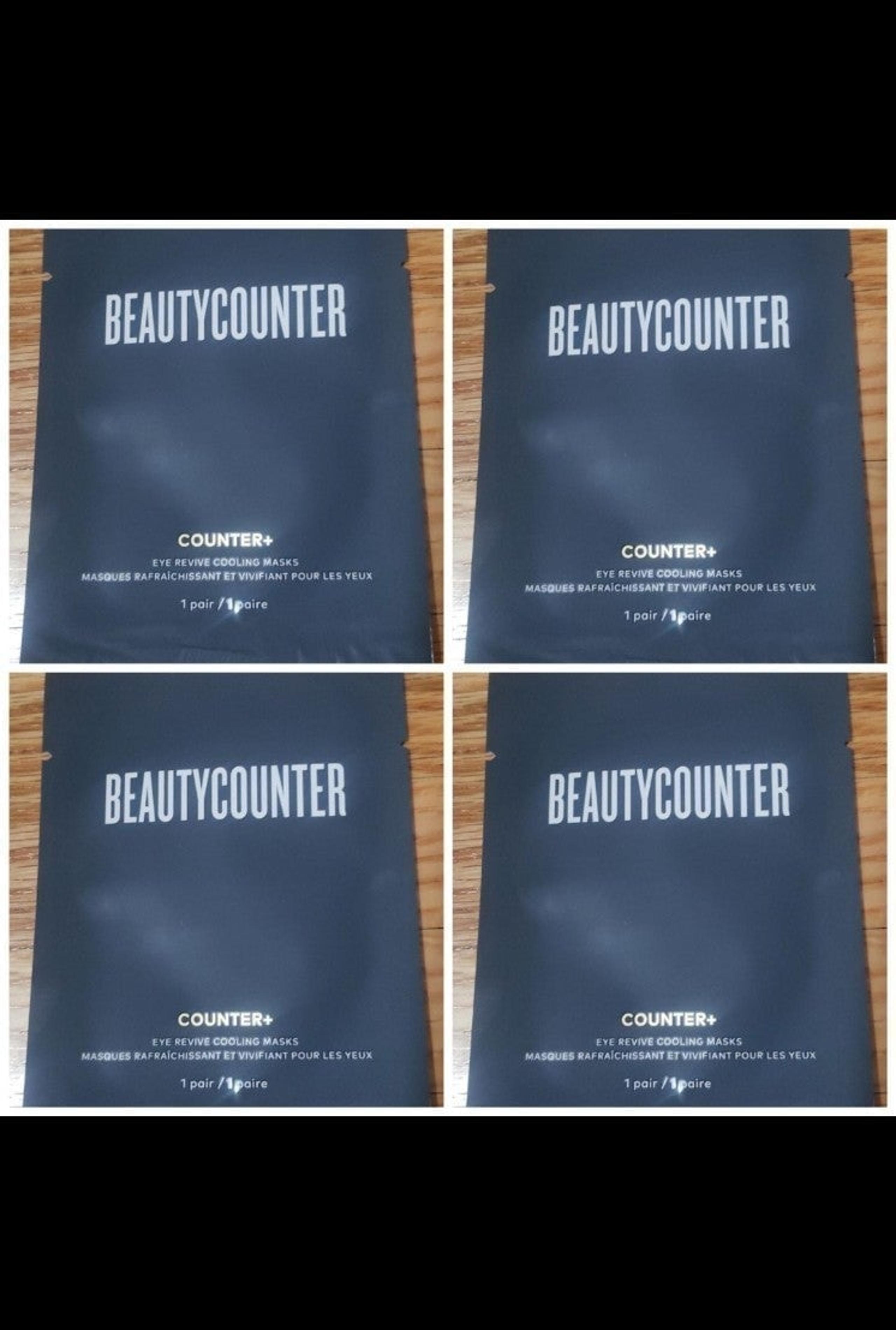 4 Packets of Beautycounter Eye Revive Cooling Gel (Packaging May Vary)