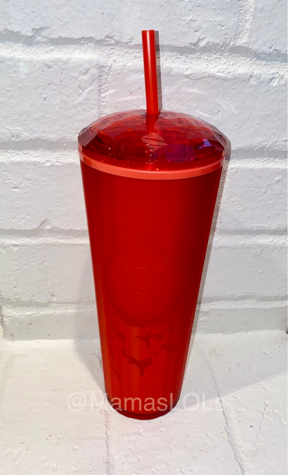 Starbucks RED DOME VALENTINES VENTI Tumbler 2022 Soft Touch