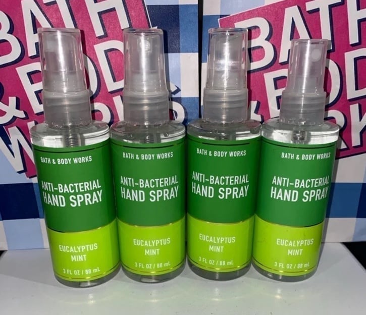 Eucalyptus Mint Bath & Body Works Anti-bacterial hand sprays 4