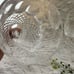 Waterford Crystal Colleen Claret Wine Tall Stem Cut Glass 6.5” 4 pc set Vintage