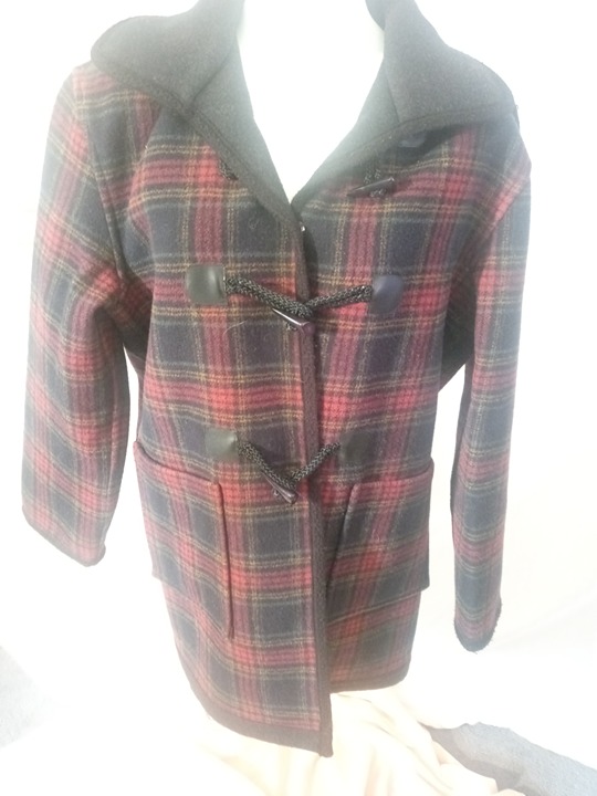 Men's Plaid Red & Black, Chion Chic
