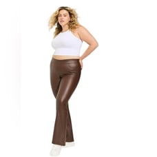 Torrid Full Length Signature Waist Faux Leather Slim Boot Legging Womens 1X