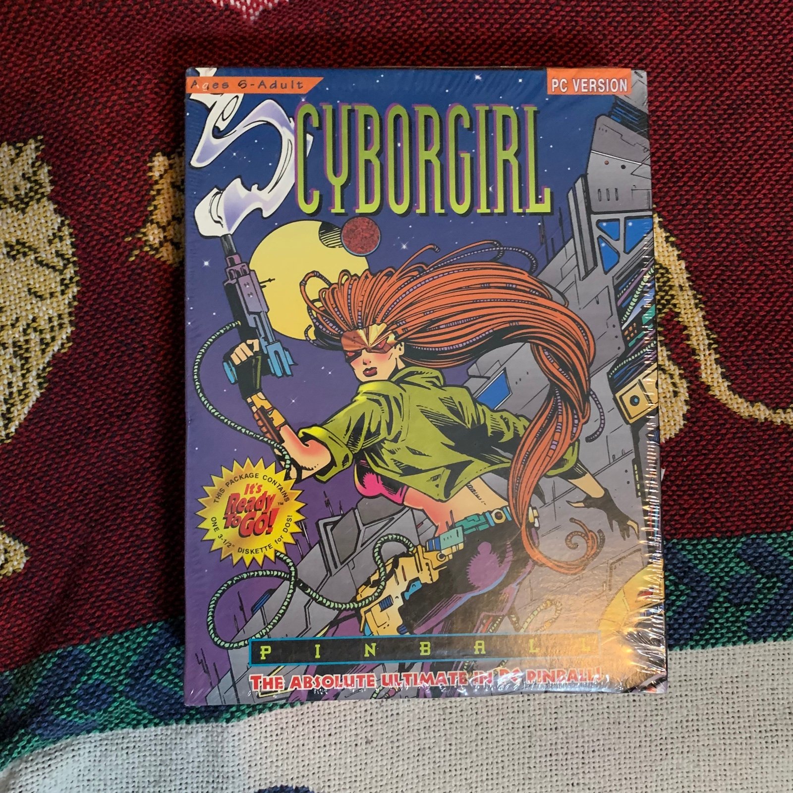 SEALED Vintage Y2K Cyborgirl Pinball PC