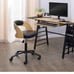 Calico Designs Black/Ashwood, Student Art Chair 18700