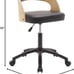 Calico Designs Black/Ashwood, Student Art Chair 18700