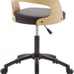Calico Designs Black/Ashwood, Student Art Chair 18700