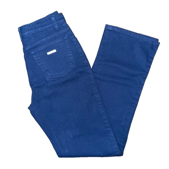 Vintage 1990s Salvatore Ferragamo Blue Jeans