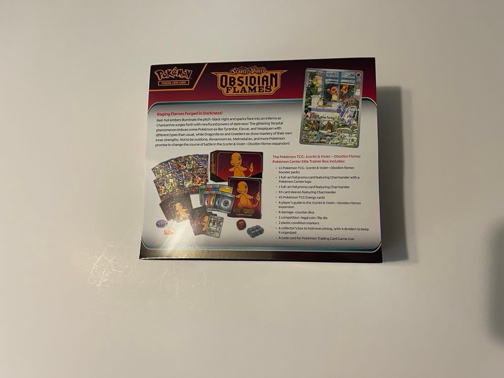 Pokemon TCG Obsidian Flames Elite Training Box (ETB) - (PRE