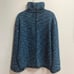 NWT Free People Overboard Blue Sunny Days Turtleneck Sweater Size Small
