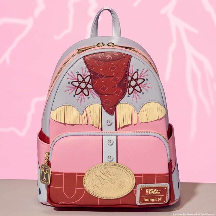 Loungefly Back To The Future 40th Anniversary Marty McFly Western Backpack NWT