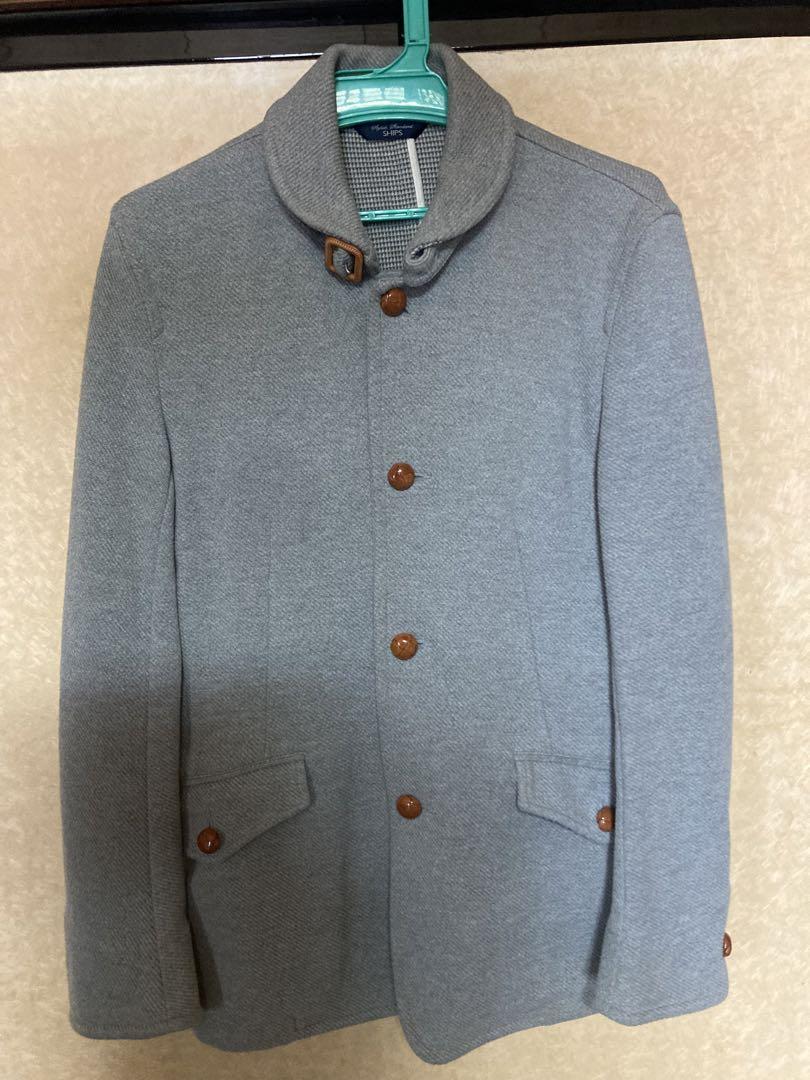SHIPS Coat, Gray, Size S