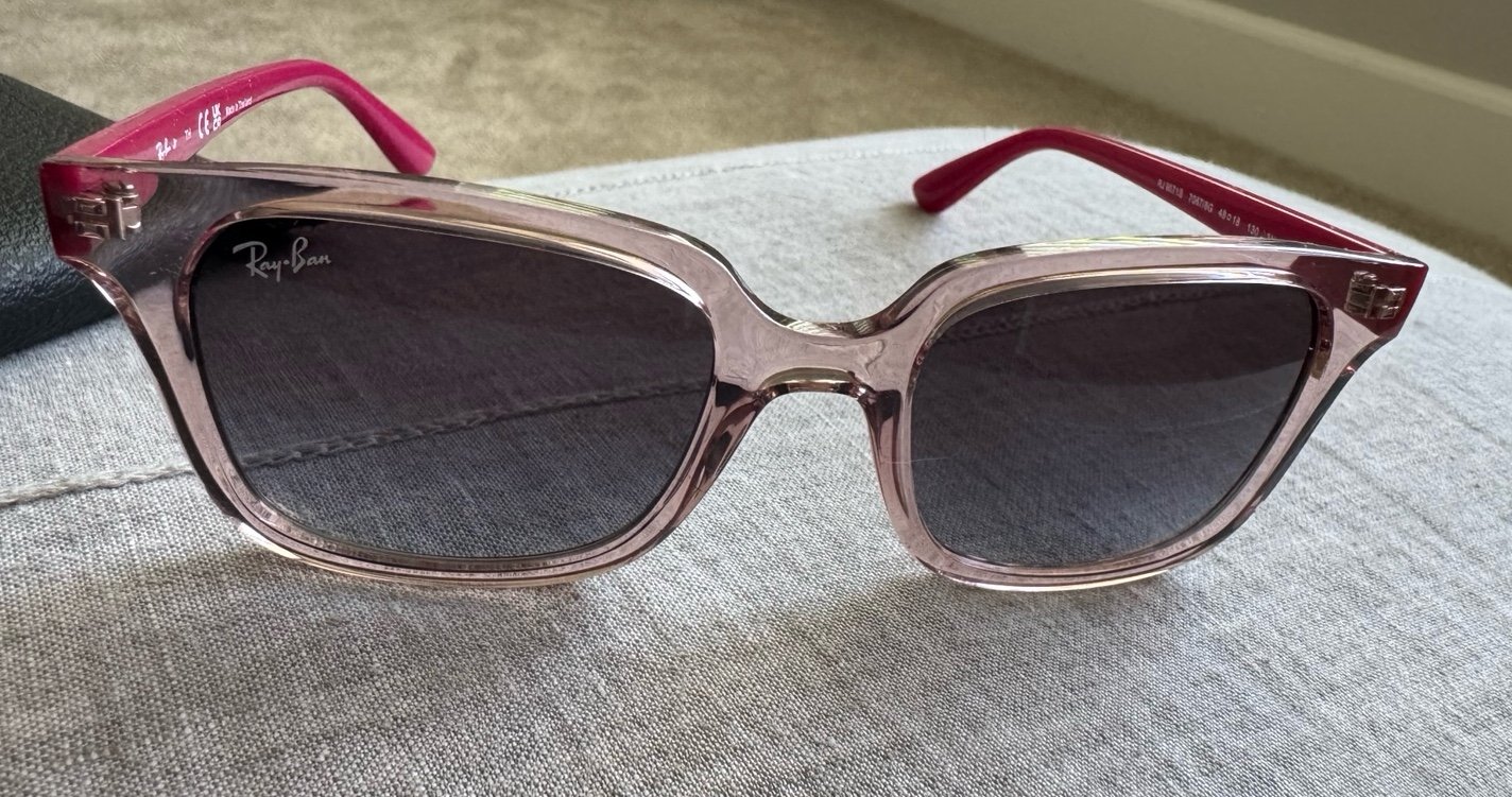 NEW Ray-Ban RB9071S KIDS Pink Sunglasses