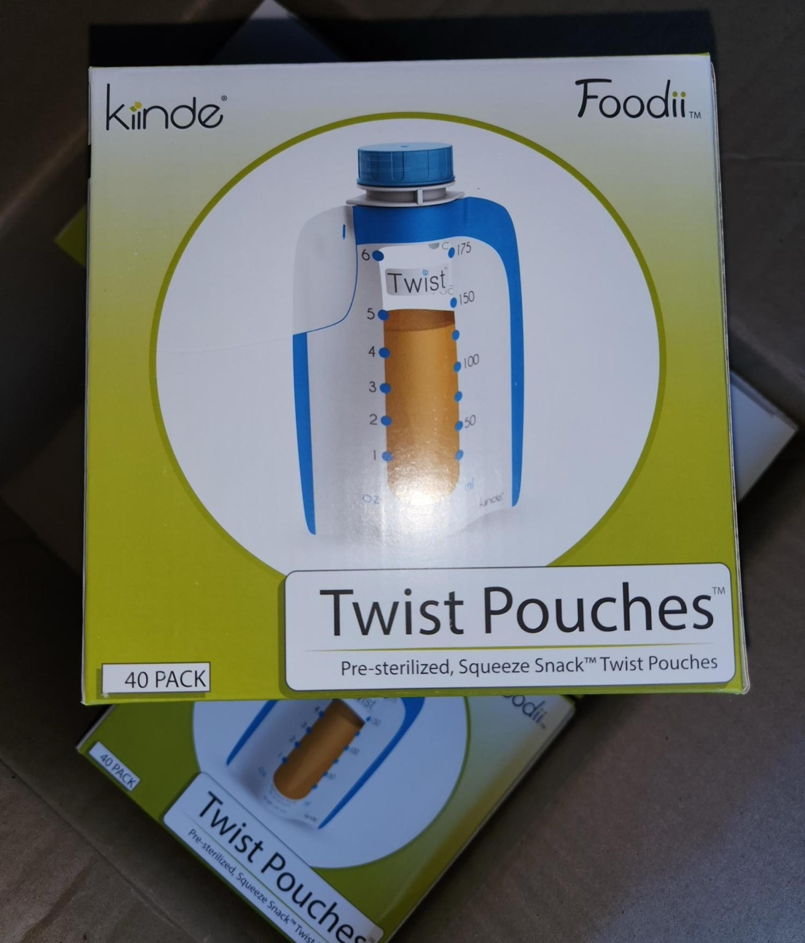 Kiinde twist pouches ONE BOX ONLY
