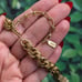 Vintage Egyptian Revival Necklace Jasper Gold Tone Beaded Collar 1928 Brand