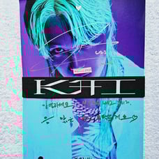 EXO KAI 1st Mini Signed Promo Album Autographed + Message Mmmh flaw