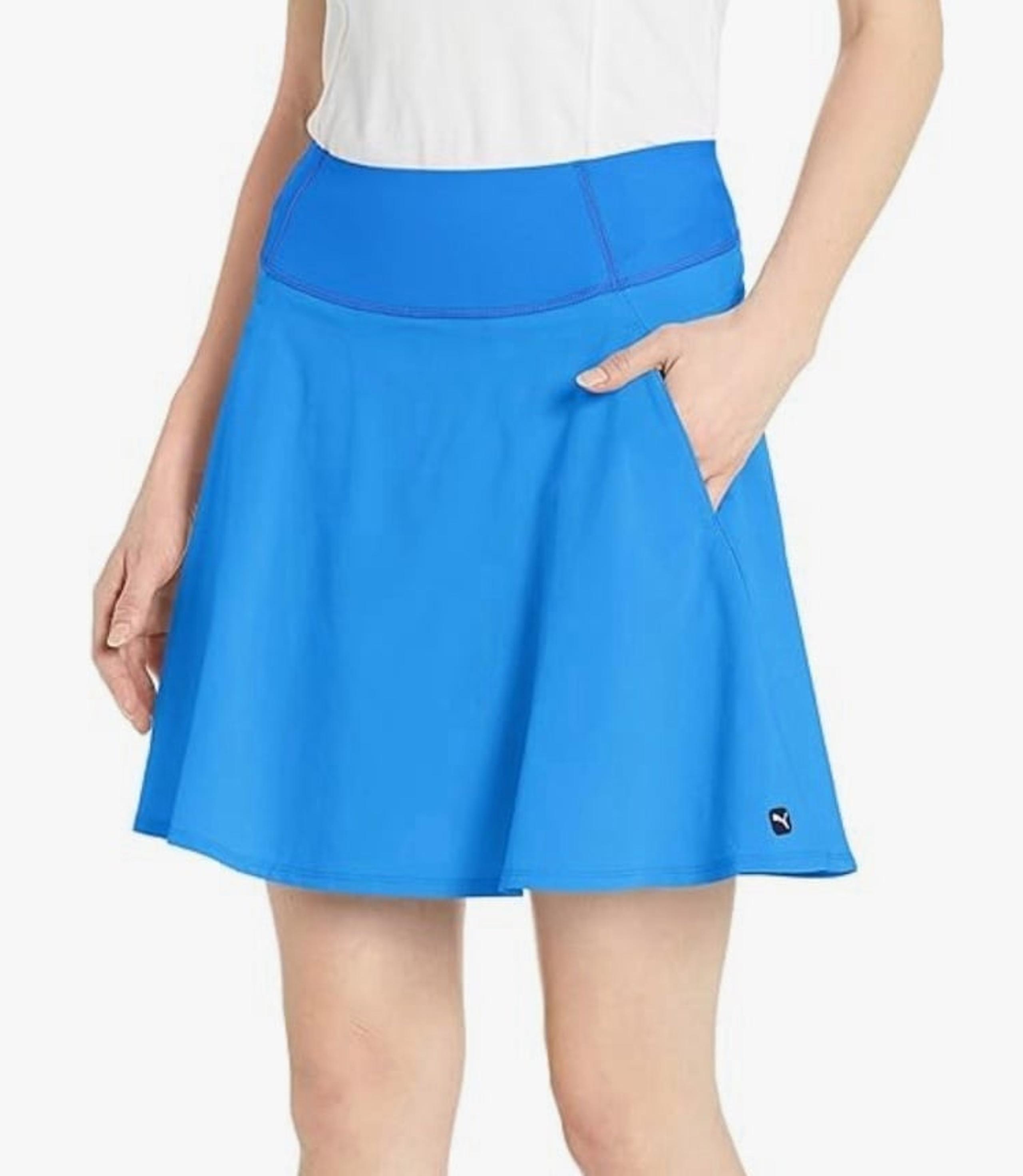 PUMA PWRSHAPE Solid Woven Golf Skirt Size Small