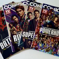 Set 4 TV Guide Comic Con