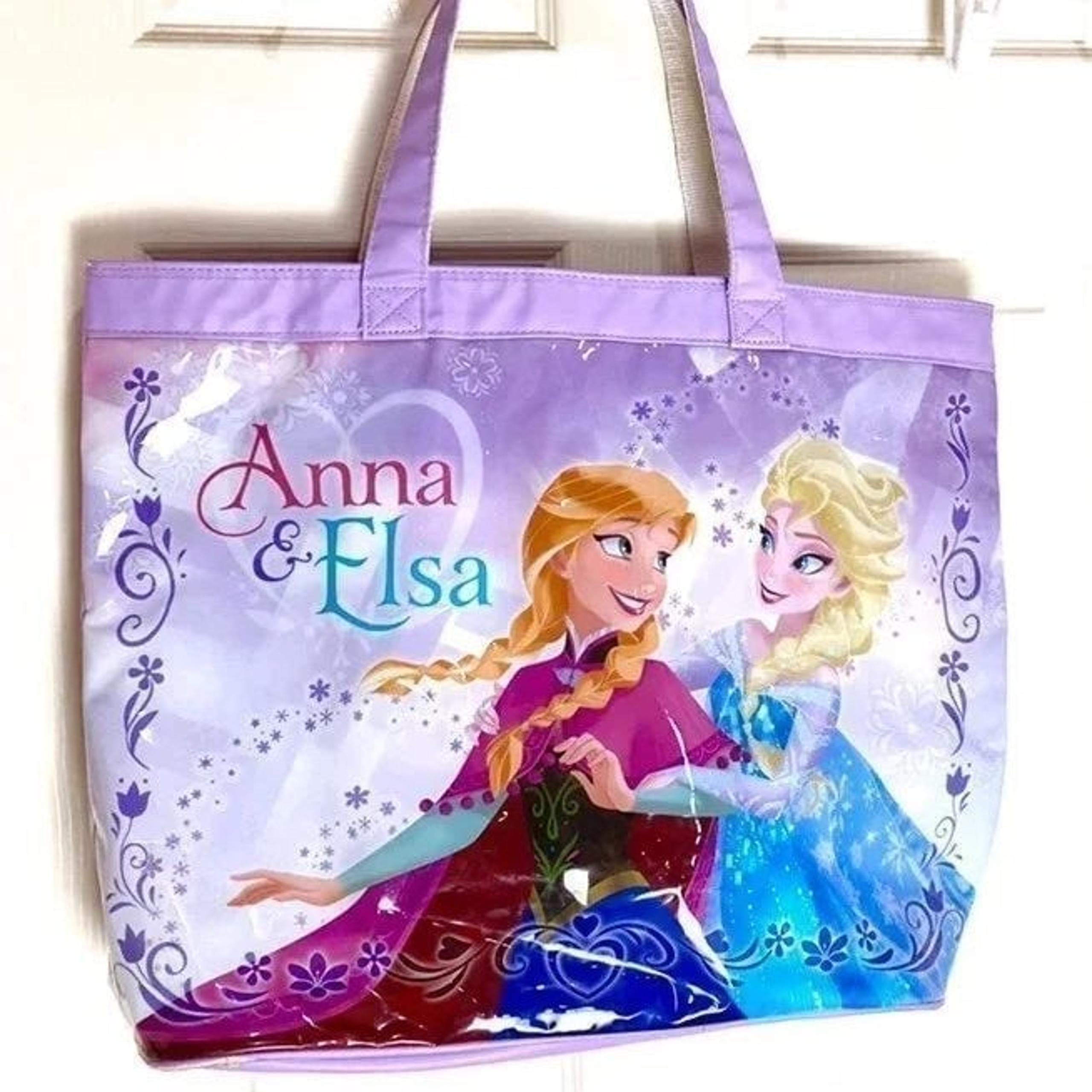 Disney Frozen XL vinyl PVC summer tote bag