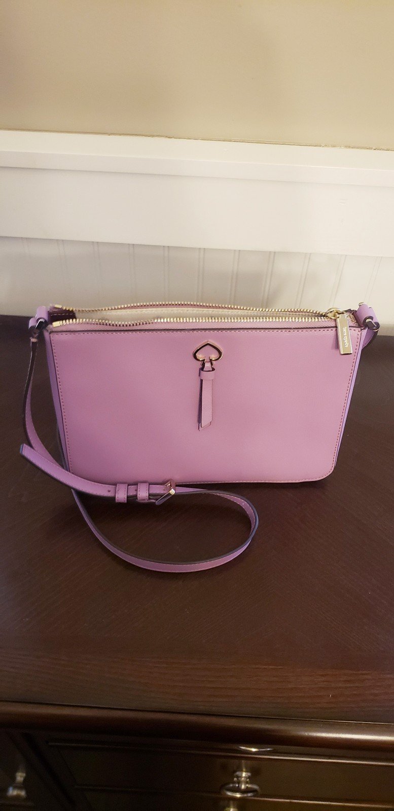 Kate Spade New York Adel Lavender Crossbody Bag