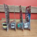Matchbox Jurassic World Scrambler, Cliff Hanger, Desert Thunder, Prospector New!