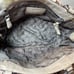 Coach Hampton Pebbled Leather Tassel Satchel Handbag Purse tote Beige 5055