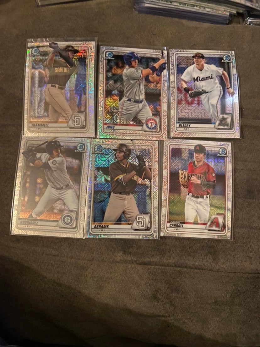 2020 Bowman Chrome Mega Lot