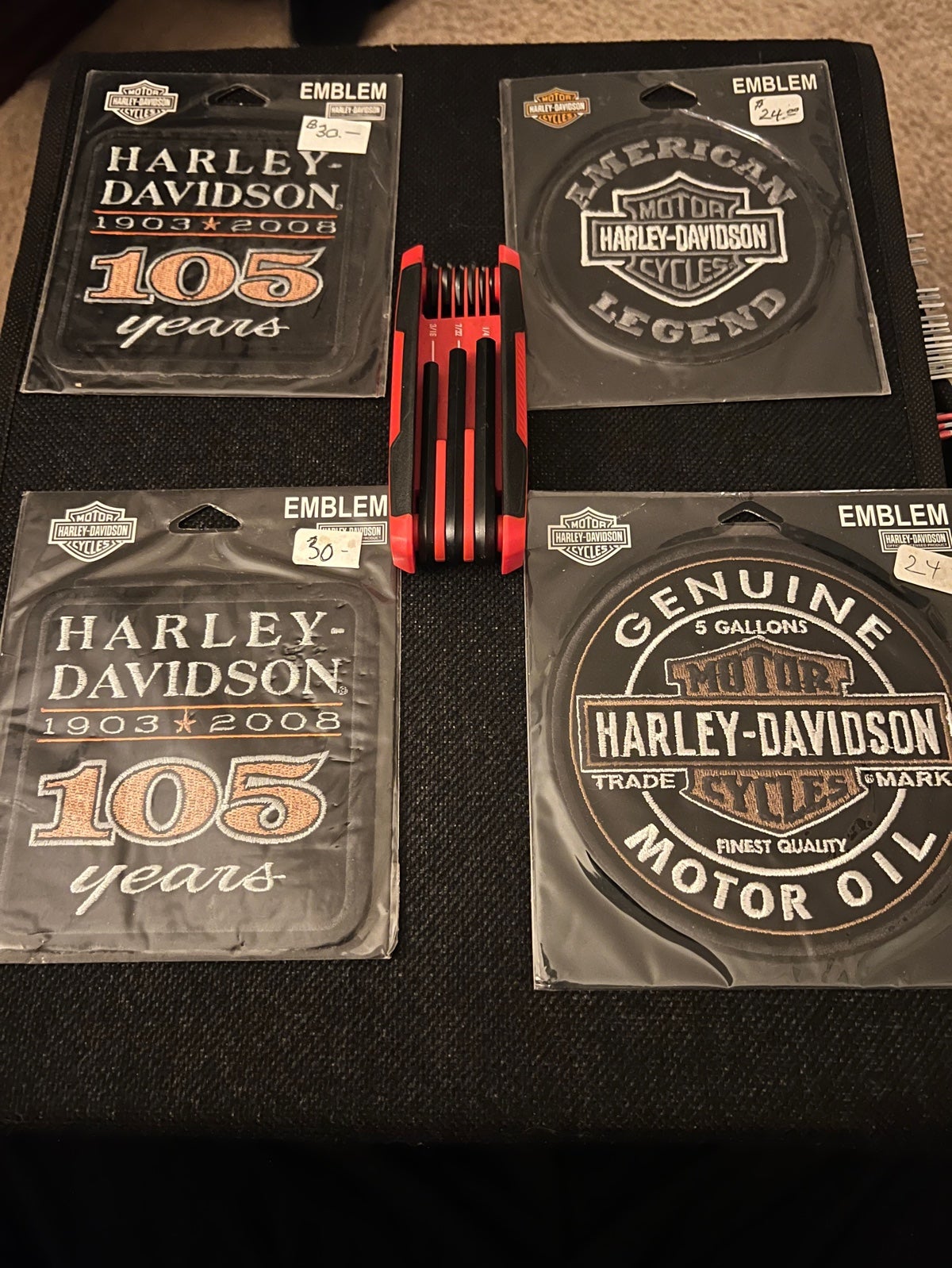 Harley-Davidson patches