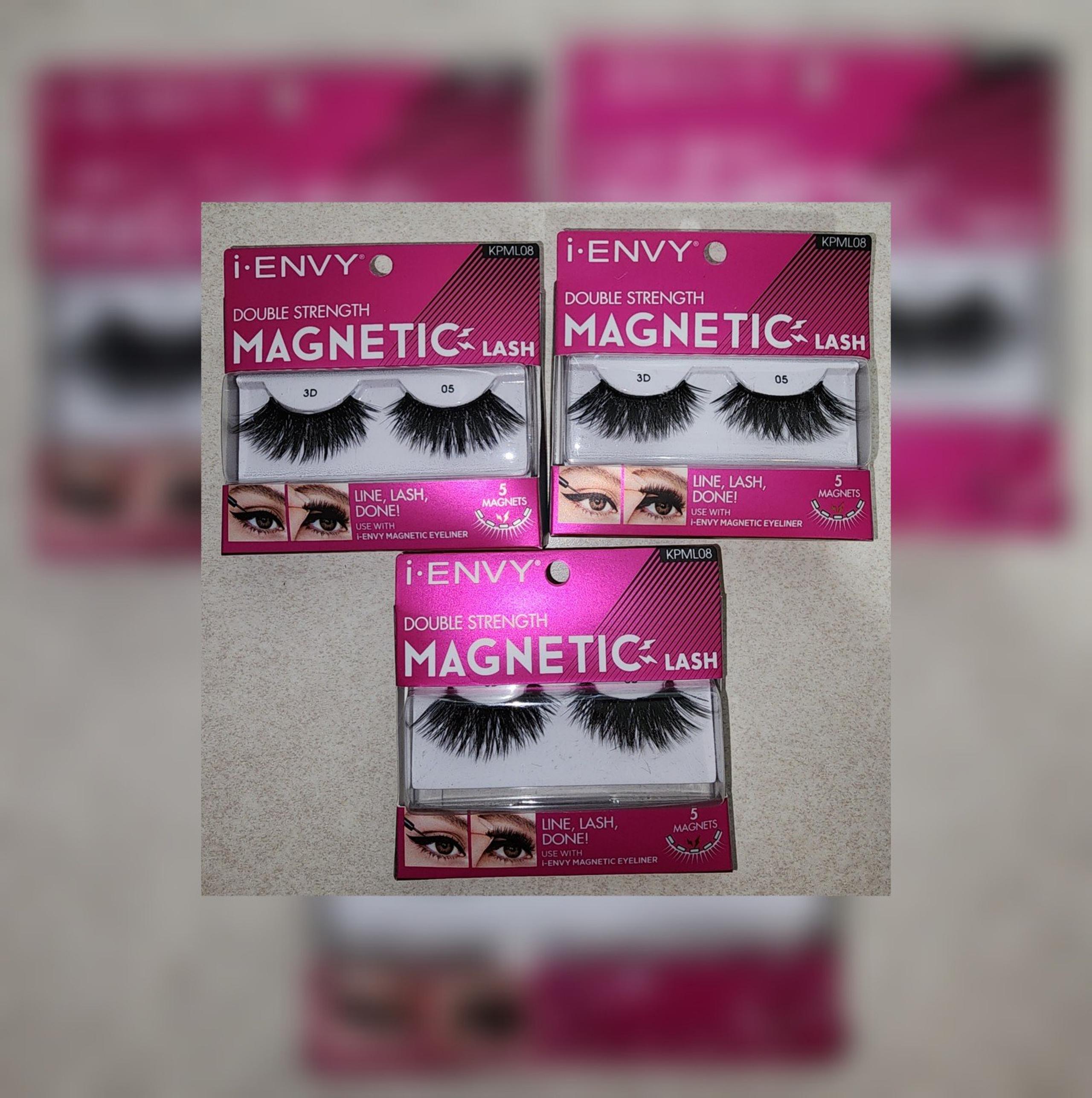 I Envy Double Strength Magnetic Lashes Set of 3 New!