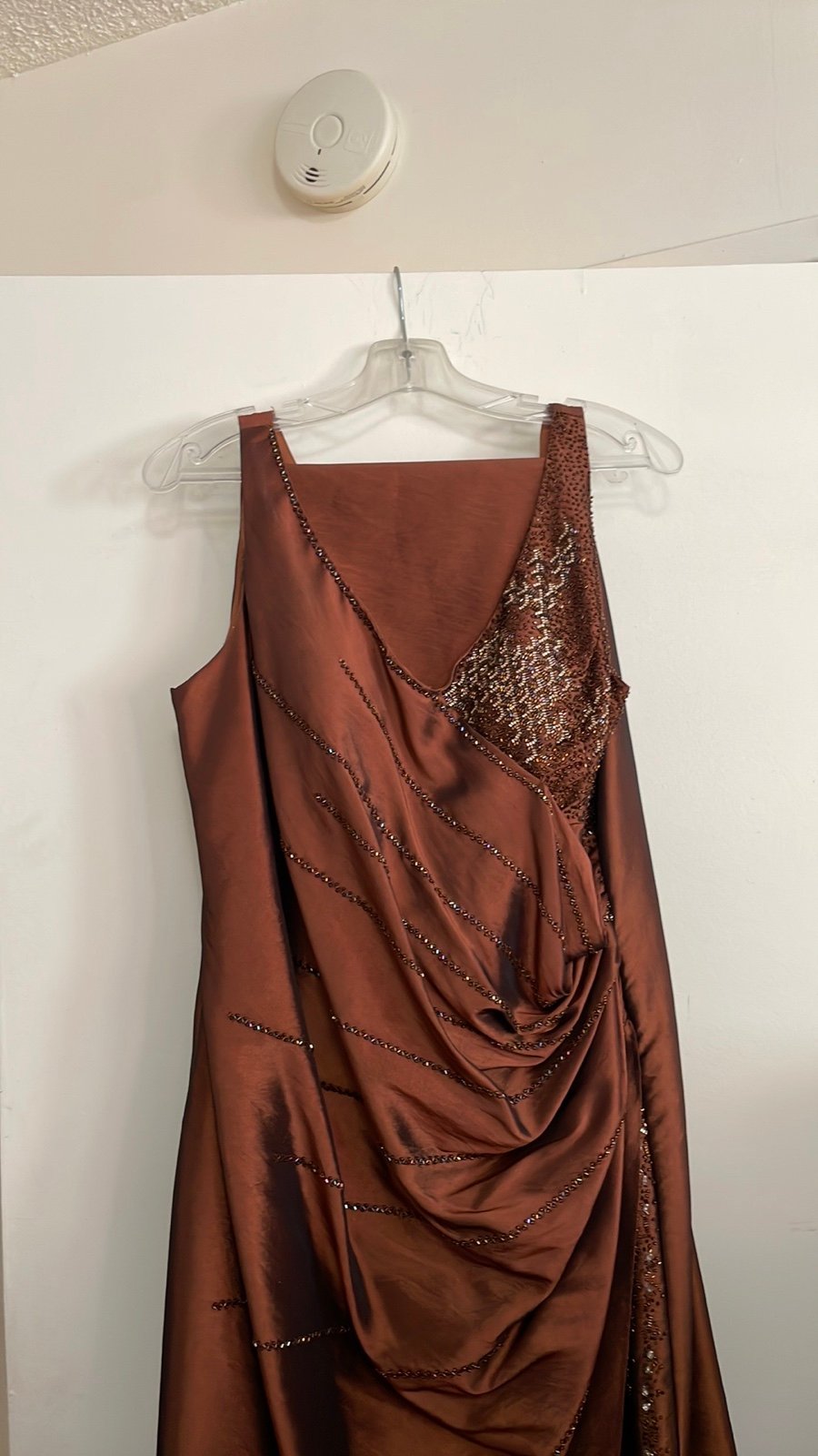 Orange gown