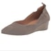 Blondo Women's Etta Pump Fallen Rock Grey Nubuck Wedge Comfort Heels Size 10