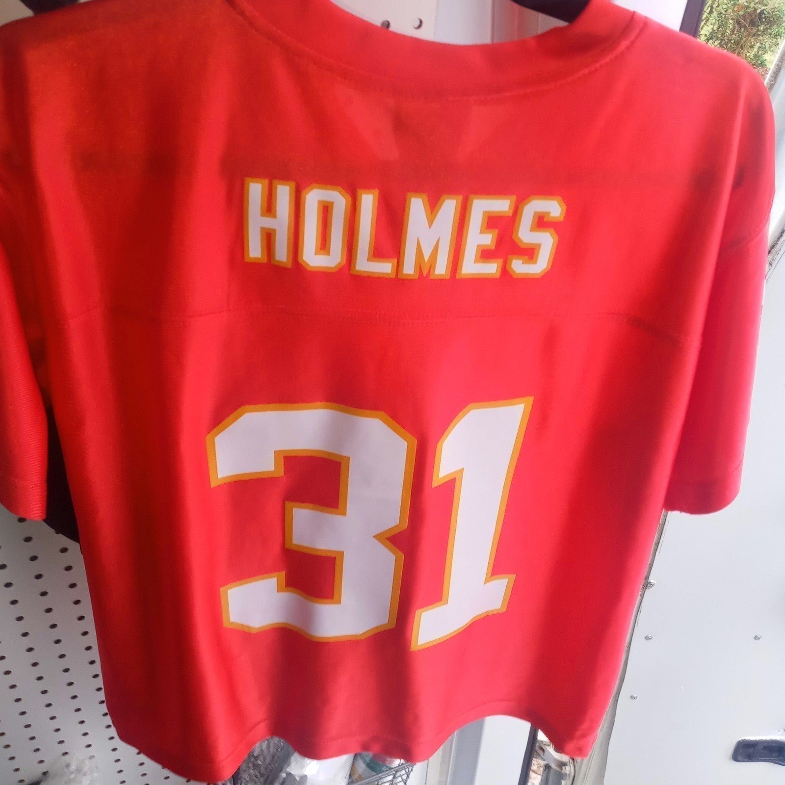 2024 super bowl champs Women's Kansas City Chiefs football jersey size medium