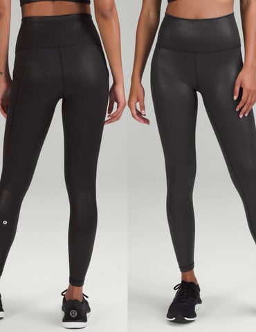 Lululemon Wunder Train High-Rise Tight Sz 2 with Pockets 25 *Foil