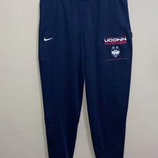 Nike UCONN Huskies Football Team Issue PE On-Field Therma Pants Men's L NEW