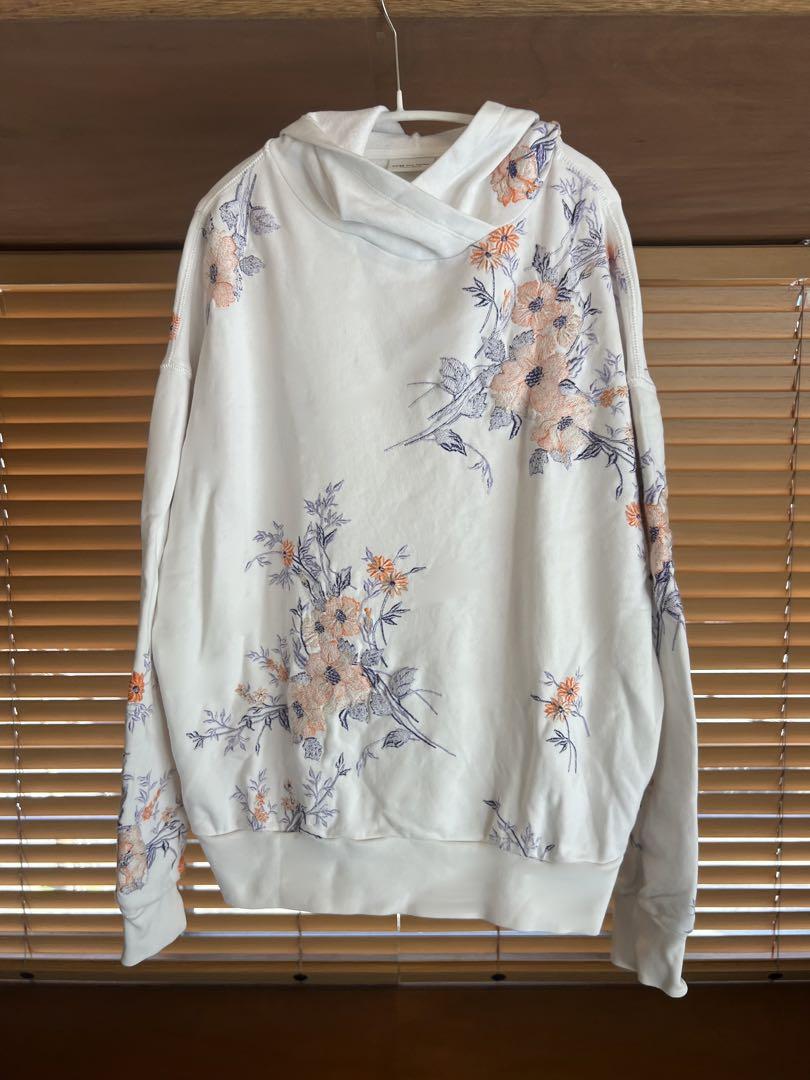 【Excellent Condition】DRIES VAN NOTEN Floral Hooded Sweatshirt