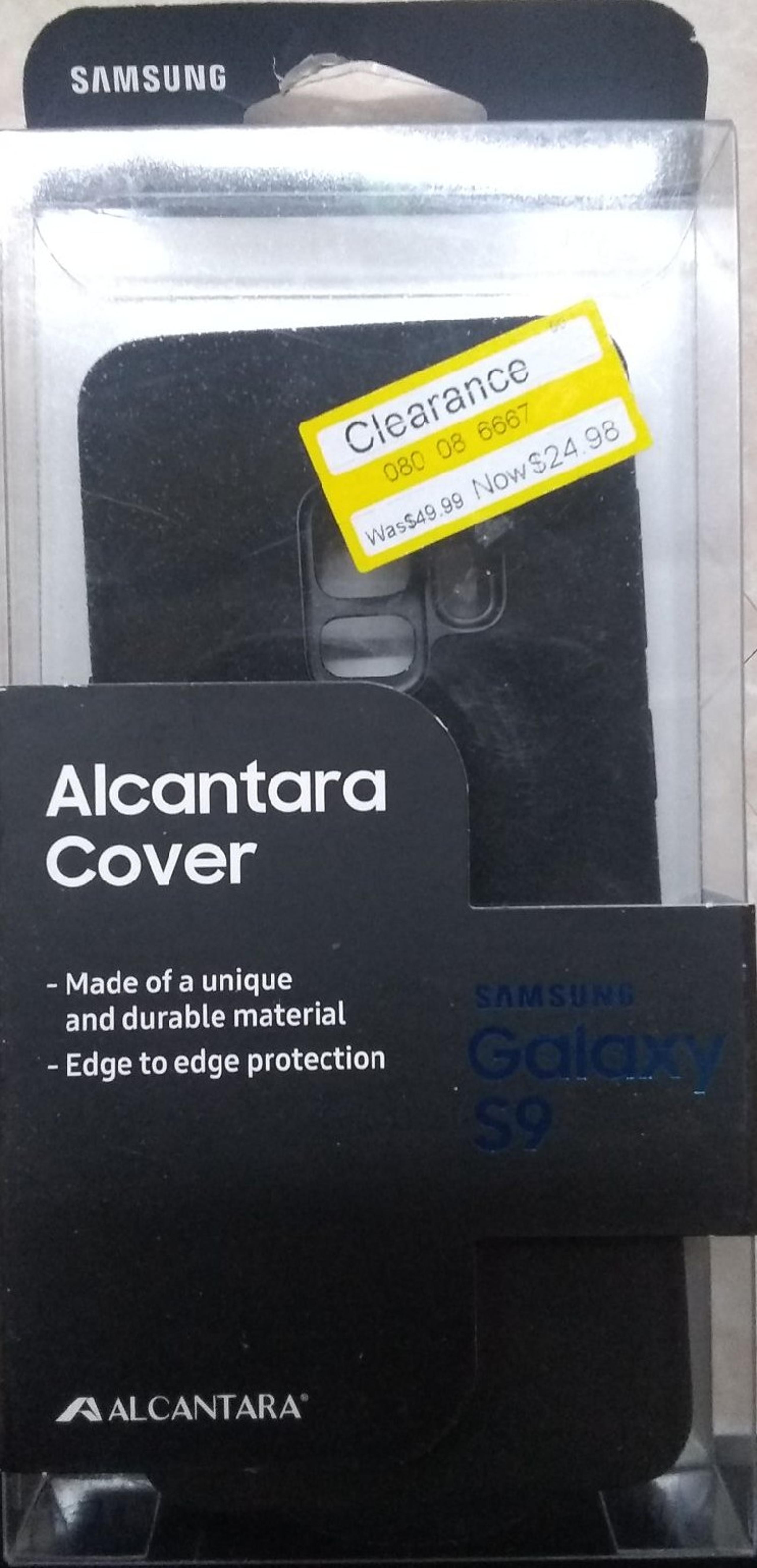 Oem Samsung Galaxy S9 Alcantara Case
