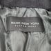 ANDREW MARC NEW YORK Men's Black Wool Blend 3/4 Trench Overcoat Medium 36 Long