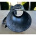 19th Century Germany Antique Pewter Mug attached lid Decorative Only No bottom