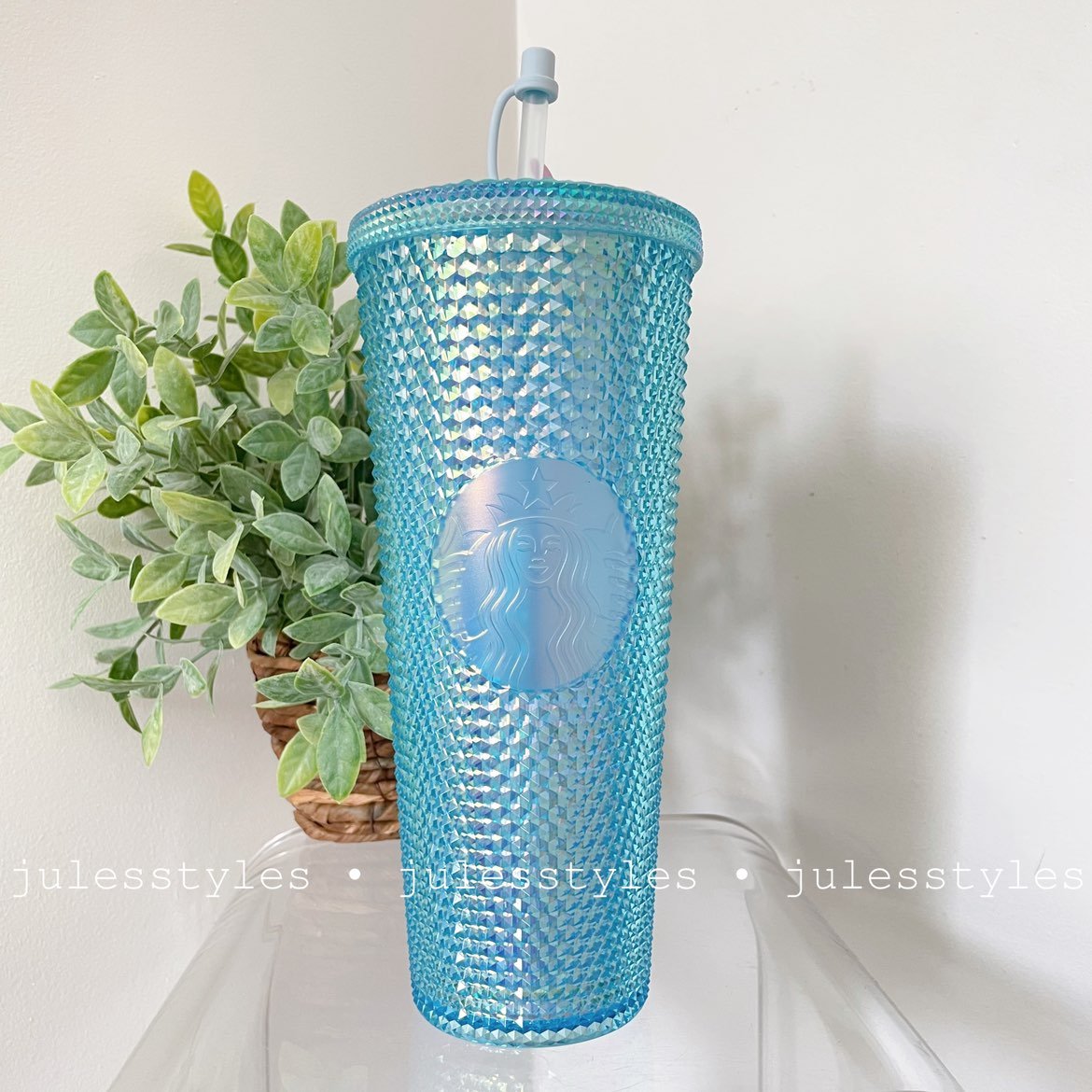 Starbucks China Blue Studded Tumbler