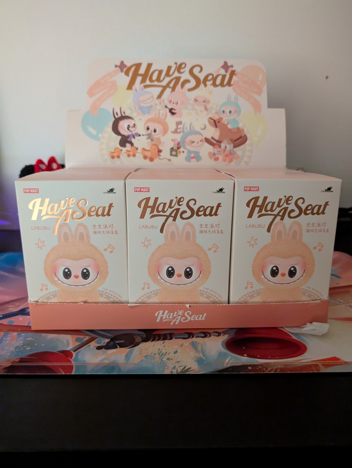 Popmart The Monsters Have A Seat Vinyl Blind Box