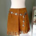 Vintage Suede Skirt