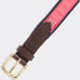 Vineyard Vines, Men's American Flag Canvas Club Belt (Jetty Red) sz 30