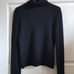 Vintage/Y2K Isaac Mizrahi Black 100% Cashmere Turtleneck Sweater