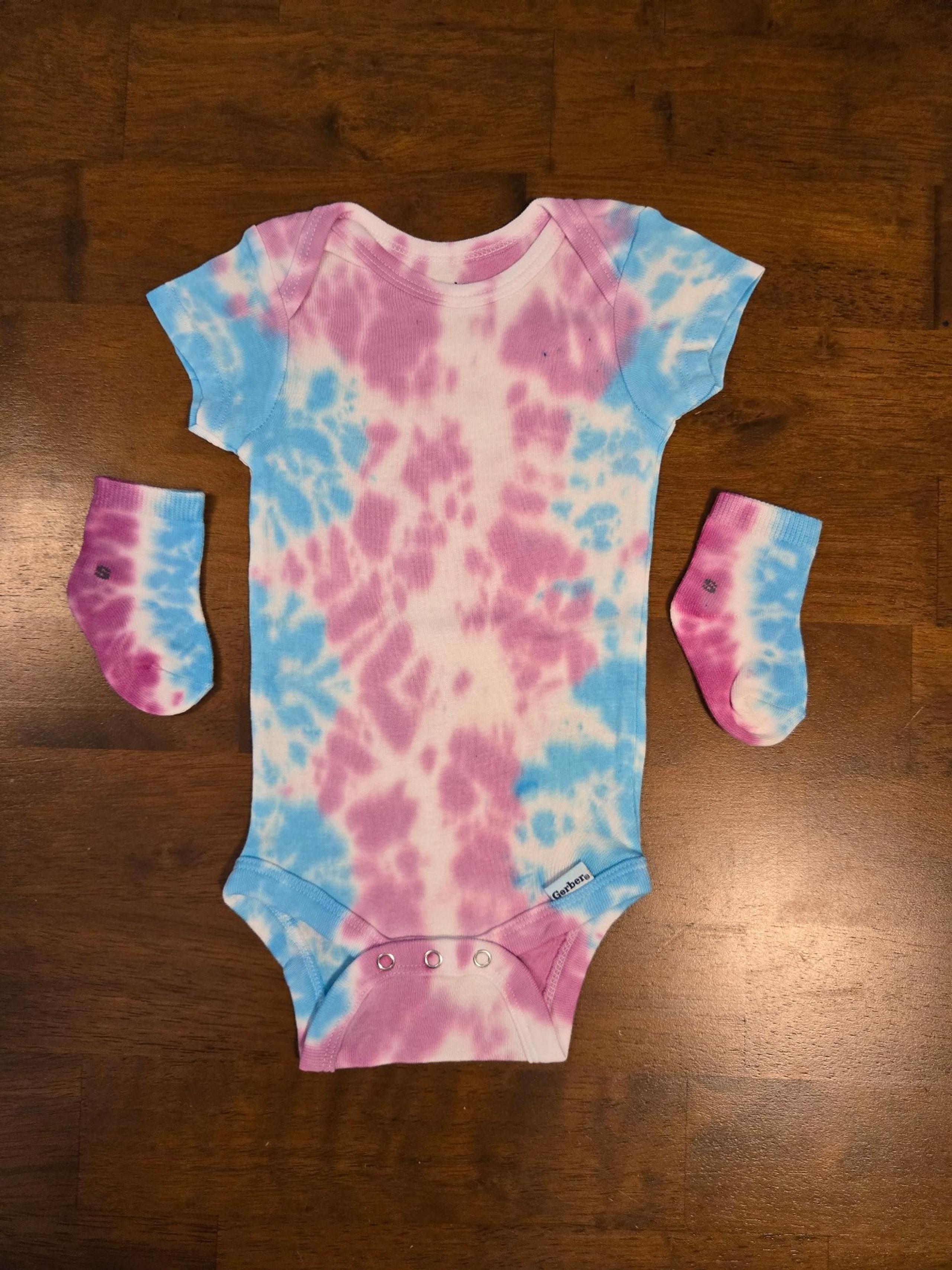 Tie Dye Onesie Set 3-6 mo