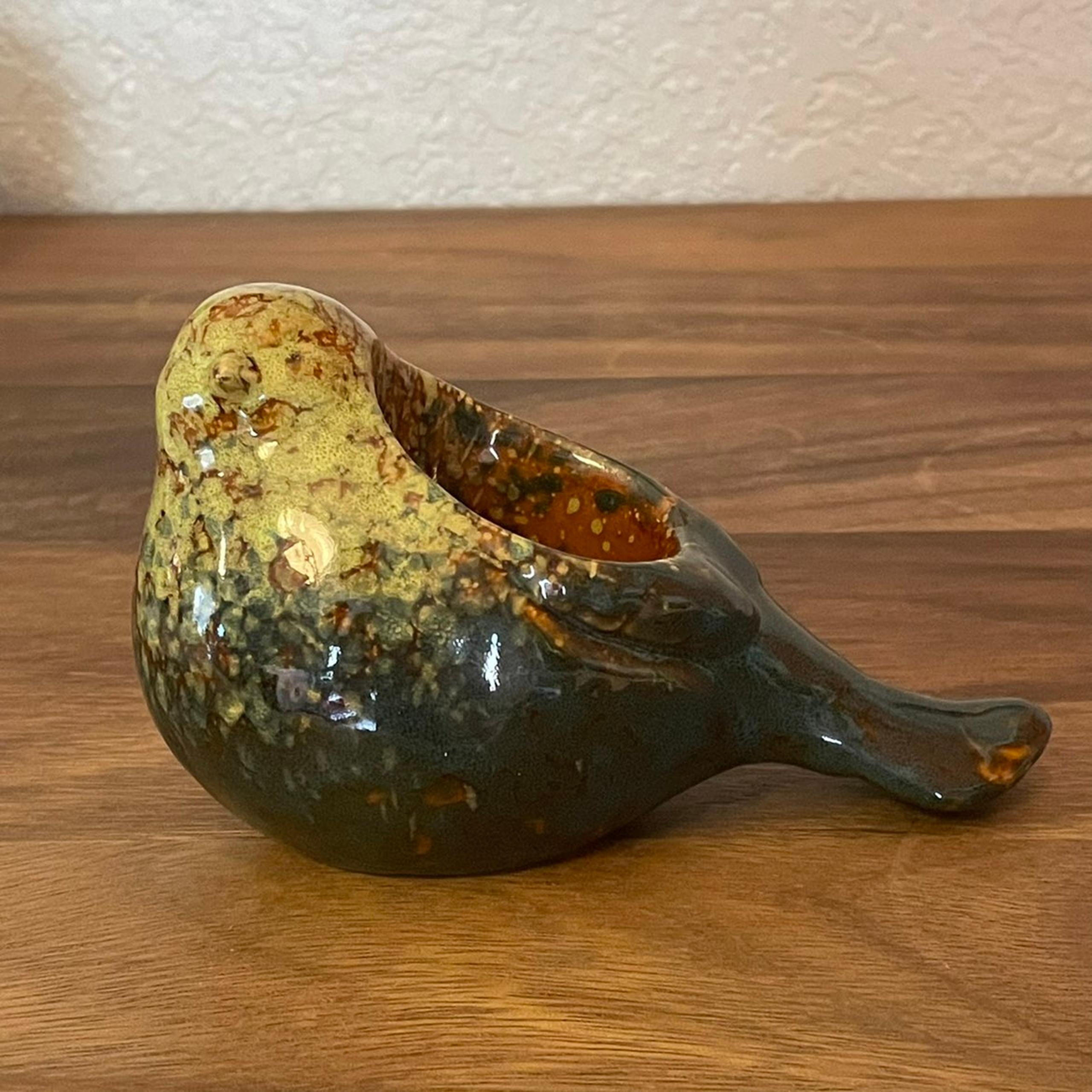 Ceramic Bird Tealight Candle Holder