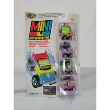 Vintage Road Champs 1988 Mini Color Champs Series No. 1 Diecast Trucks