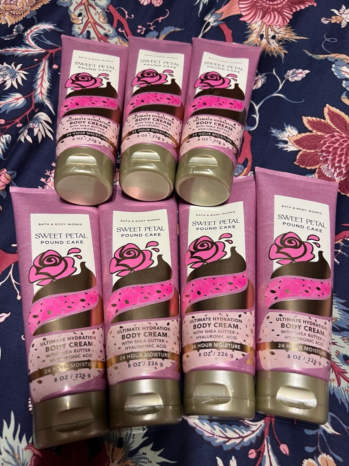 Sweet Petal Poundcake Body Creams Bath and Body Works