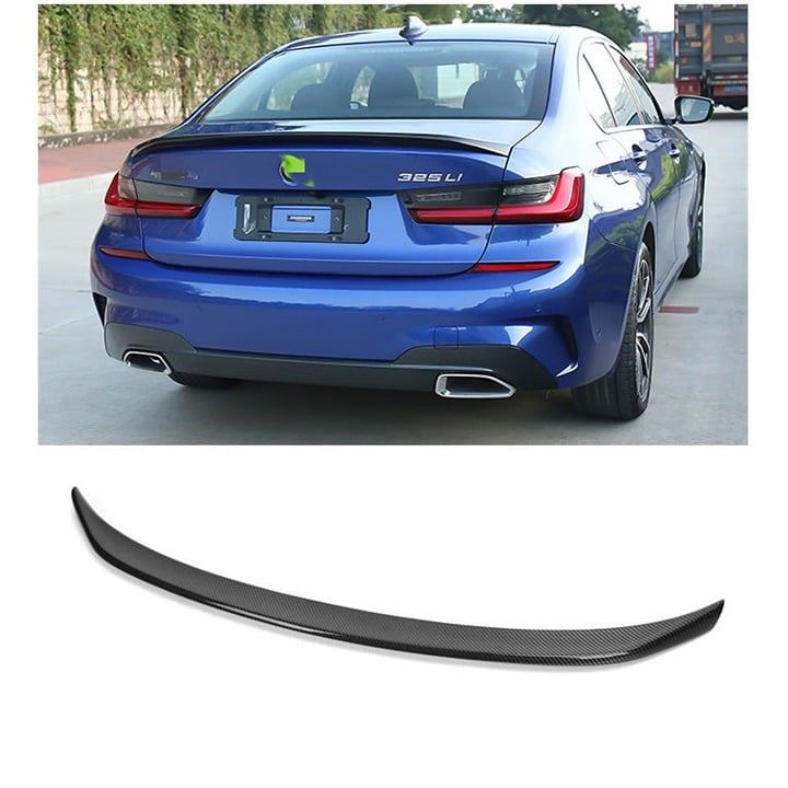 For 2020 For BMW 3 Series G20 Rear Spoiler PG MP Style Gloss Black Brand New