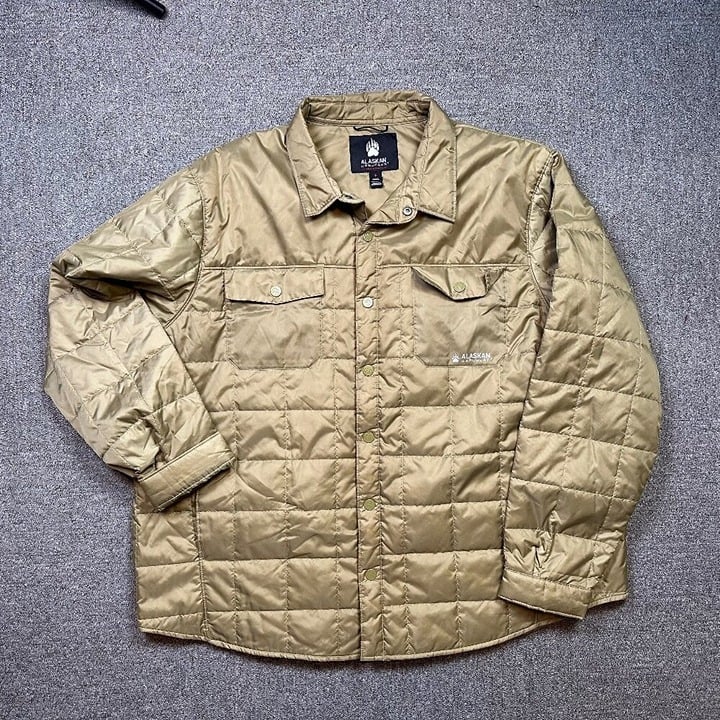 Alaskan Hardgear Duluth Trading Livengood Packable Shacket Golden Jacket 3XL