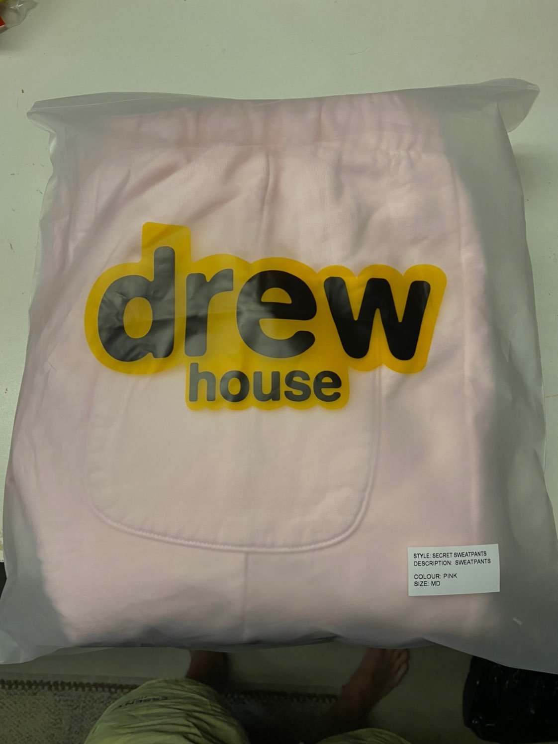 Drew House Pink Sweatpants SEE PICTURES!