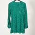 Show Me Your MuMu Mini Dress Wrap Beaded Sequined Holiday Party Green Small